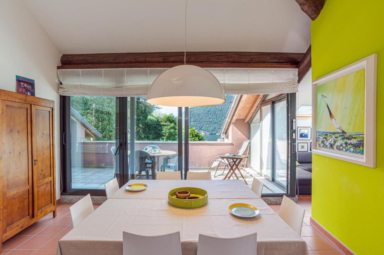 Apartmán Apt With Terrace And Shared Pool! Lake View! Nesso Exteriér fotografie